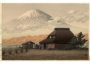 Kawase Hasui - Le mont Fuji vu de Narusawa en automne 